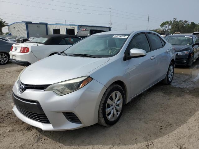 TOYOTA COROLLA L 2015 with VIN 2T1BURHE7FC322036 - Photo from auction