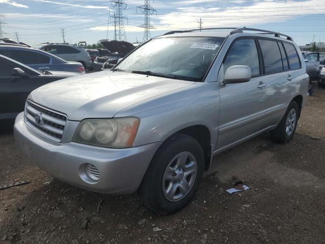 TOYOTA HIGHLANDER 2003 with VIN JTEGD21A730063568 - Photo from auction