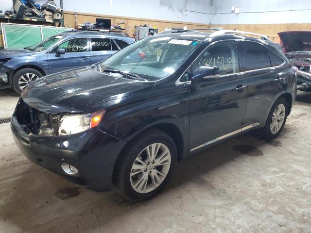 LEXUS RX 450 2011 with VIN JTJBC1BA0B2422883 - Photo from auction
