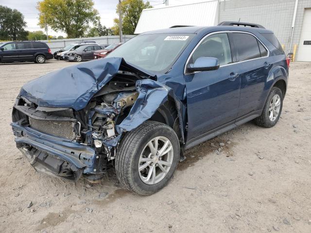 CHEVROLET EQUINOX LT 2017 with VIN 2GNFLFEK9H6212548 - Photo from auction