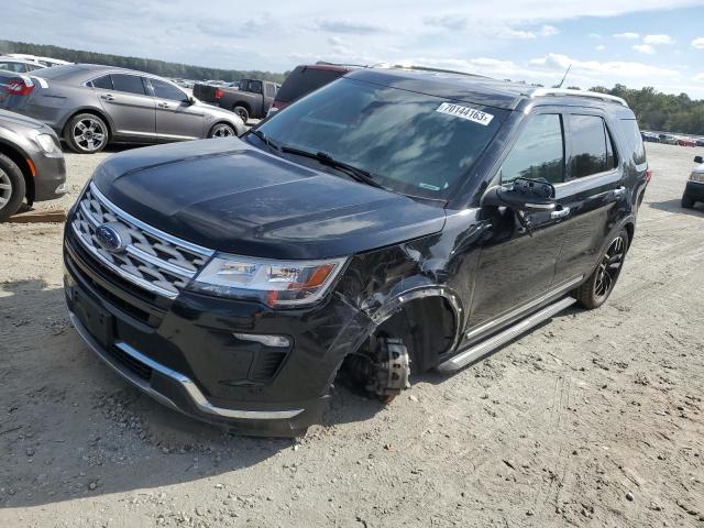 FORD EXPLORER L 2018 with VIN 1FM5K7F88JGA51658 - Photo from auction