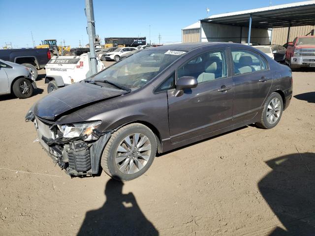 HONDA CIVIC EX 2010 مع رقم تعريف المركبة 19XFA1F84AE019072 - صورة من المزاد