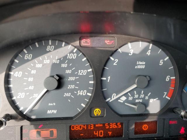 Photo 9 from auction – 2001 BMW 325 CI with VIN WBABS33411JY54183
