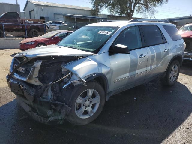 Photo 1 from auction – 2011 GMC ACADIA SLE with VIN 1GKKRNED6BJ369695