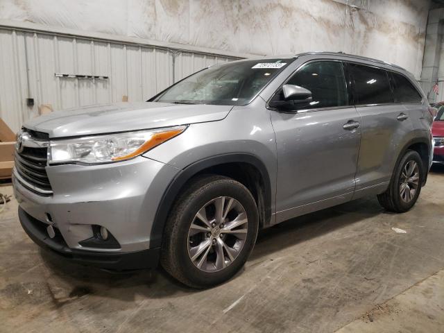 TOYOTA HIGHLANDER 2015 с VIN 5TDJKRFH8FS149407 - Фото с аукциона