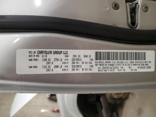 Photo 14 from auction – 2010 DODGE JOURNEY SX with VIN 3D4PH5FV4AT227531