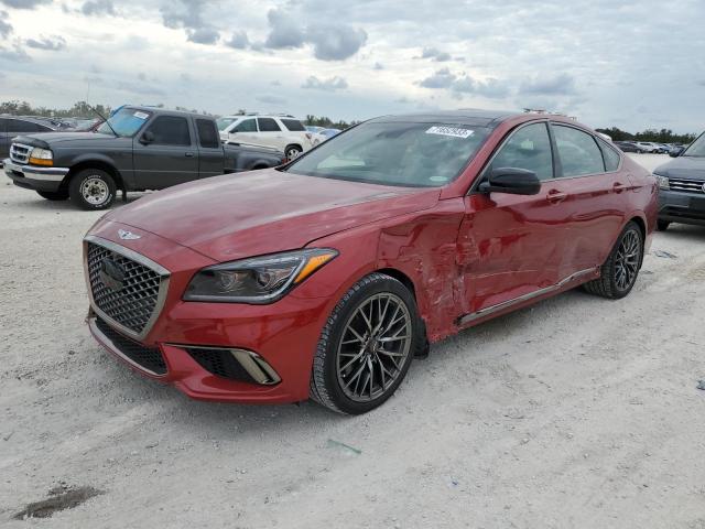 GENESIS G80 BASE 2019 with VIN KMTFN4JBXKU314917 - Photo from auction