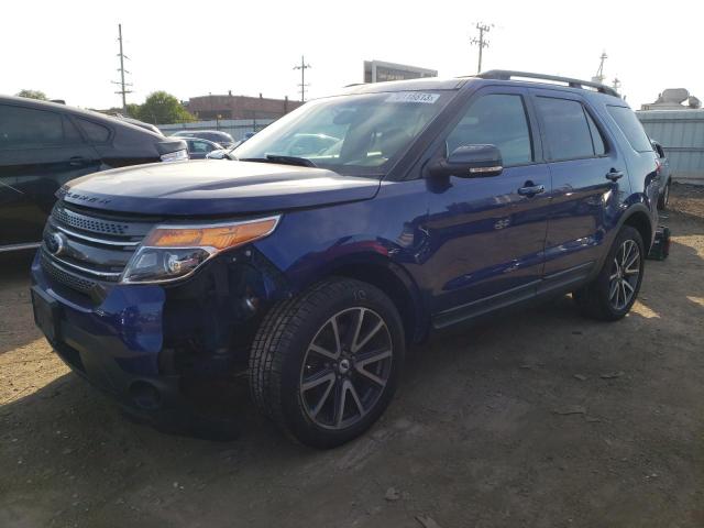 FORD EXPLORER X 2015 with VIN 1FM5K8D87FGB47538 - Photo from auction