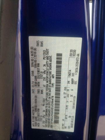 Photo 14 from auction – 2014 FORD ESCAPE SE with VIN 1FMCU0GX0EUD56478