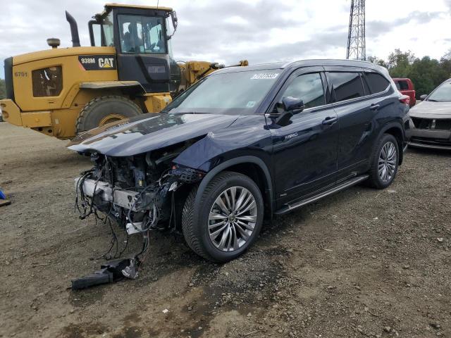 TOYOTA HIGHLANDER 2021 with VIN 5TDEBRCHXMS019776 - Photo from auction