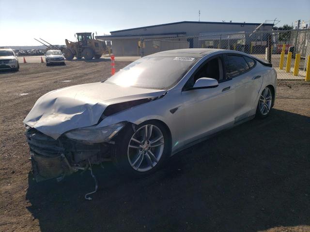 TESLA MODEL S 2013 with VIN 5YJSA1DP8DFP04232 - Photo from auction