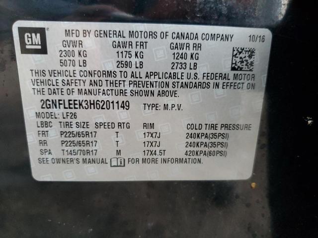 Photo 14 from auction – 2017 CHEVROLET EQUINOX LS with VIN 2GNFLEEK3H6201149