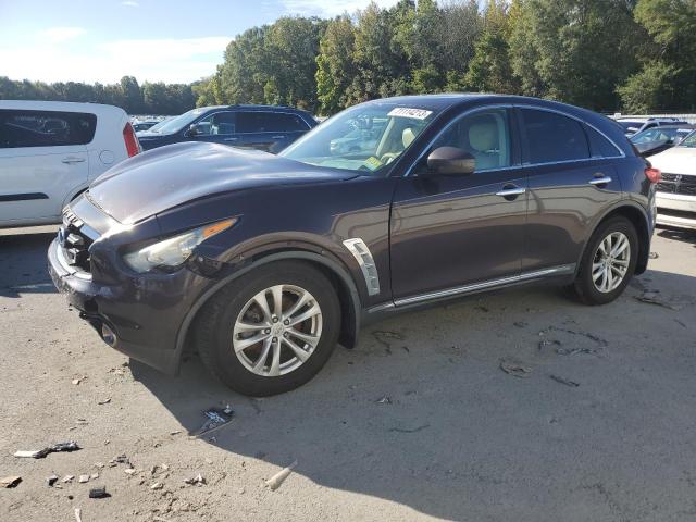 INFINITI FX37 2013 with VIN JN8CS1MU1DM141494 - Photo from auction