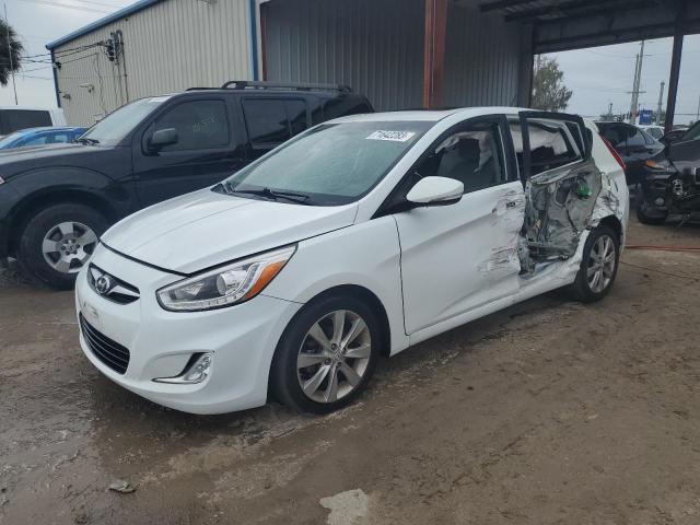 HYUNDAI ACCENT GLS 2014 with VIN KMHCU5AEXEU166983 - Photo from auction