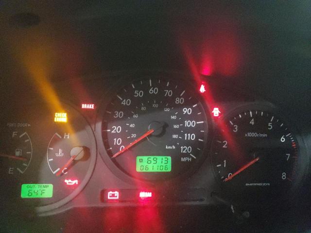 Photo 9 from auction – 2007 SUBARU IMPREZA OU with VIN JF1GG63637G805740