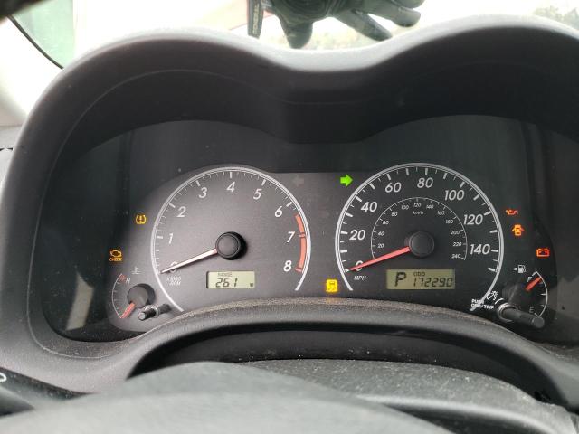 Photo 9 from auction – 2009 TOYOTA COROLLA BA with VIN 2T1BU40E49C176519