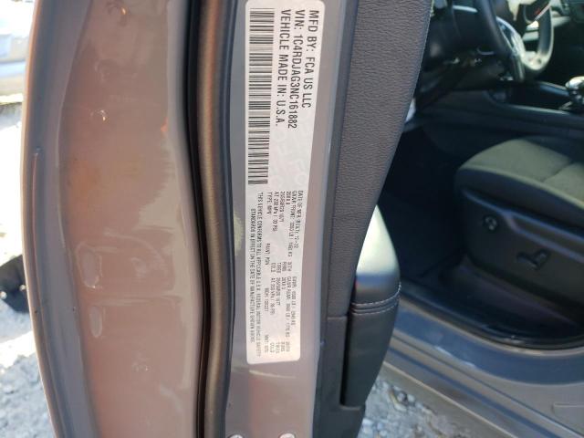 Photo 14 from auction – 2022 DODGE DURANGO SX with VIN 1C4RDJAG3NC161882