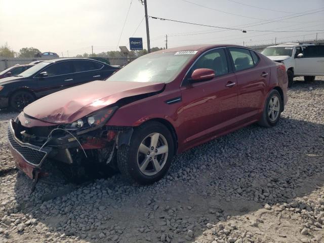 KIA OPTIMA LX 2015 with VIN 5XXGM4A75FG505531 - Photo from auction