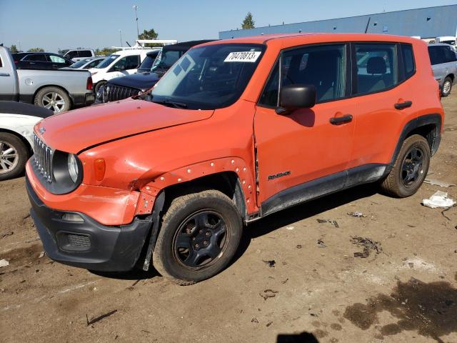 Photo 1 from auction – 2015 JEEP RENEGADE S with VIN ZACCJBAT0FPB72983