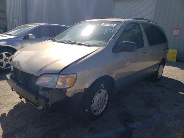 TOYOTA SIENNA CE 2003 with VIN 4T3ZF19C13U543589 - Photo from auction
