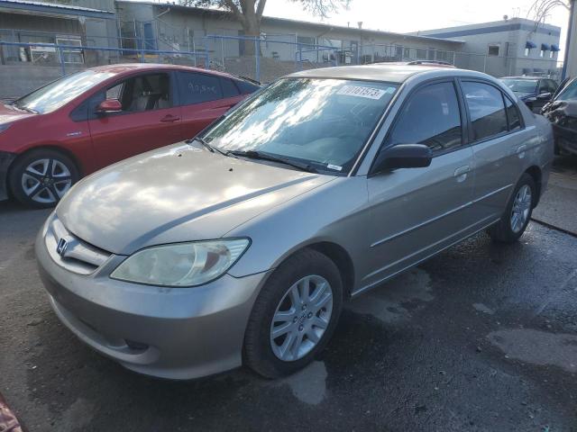 HONDA CIVIC LX 2004 with VIN 2HGES16634H625982 - Photo from auction