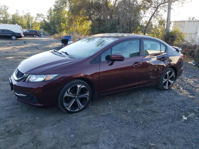 HONDA CIVIC EX 2014 with VIN 19XFB2F85EE022457 - Photo from auction