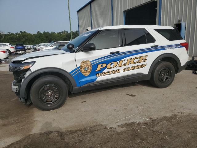 FORD EXPLORER P 2021 with VIN 1FM5K8ABXMGA86814 - Photo from auction