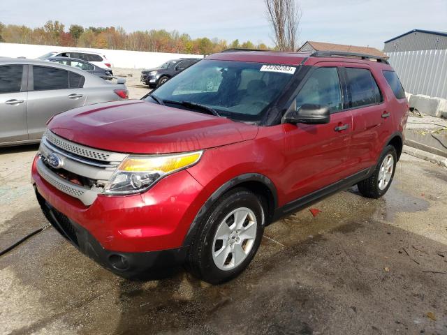 FORD EXPLORER 2014 with VIN 1FM5K7B83EGB71895 - Photo from auction