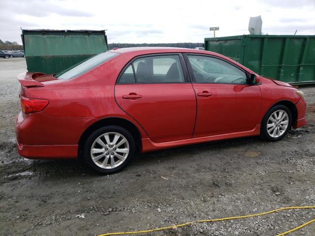 Photo 3 from auction – 2009 TOYOTA COROLLA BA with VIN 2T1BU40E49C176519