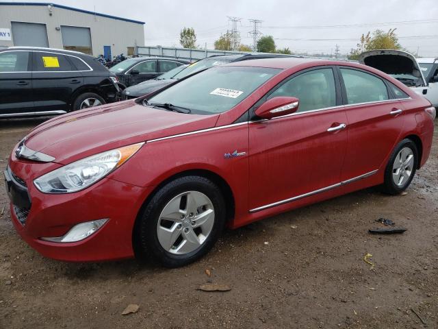 HYUNDAI SONATA HYB 2012 with VIN KMHEC4A41CA019642 - Photo from auction