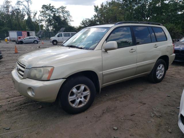 TOYOTA HIGHLANDER 2003 with VIN JTEHF21A830138146 - Photo from auction