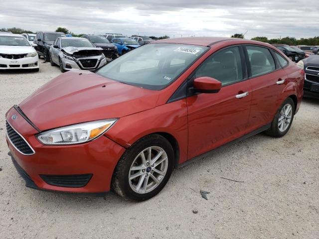 FORD FOCUS SE 2018 with VIN 1FADP3F20JL240744 - Photo from auction