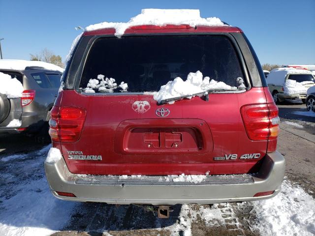 Photo 6 from auction – 2001 TOYOTA SEQUOIA SR with VIN 5TDBT44A31S034474