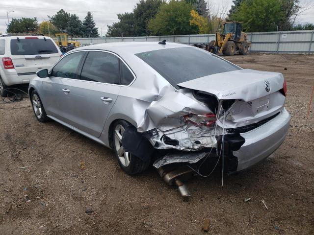 Photo 2 from auction – 2012 VOLKSWAGEN PASSAT SE with VIN 1VWBH7A39CC056263