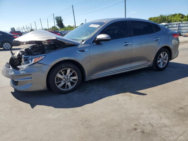 KIA OPTIMA LX 2016 with VIN 5XXGT4L39GG097341 - Photo from auction