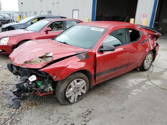 DODGE AVENGER EX 2011 with VIN 1B3BD4FB9BN540807 - Photo from auction