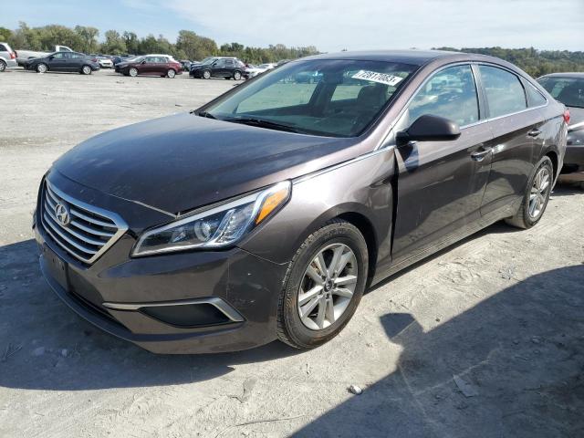 HYUNDAI SONATA SE 2017 with VIN 5NPE24AFXHH595271 - Photo from auction