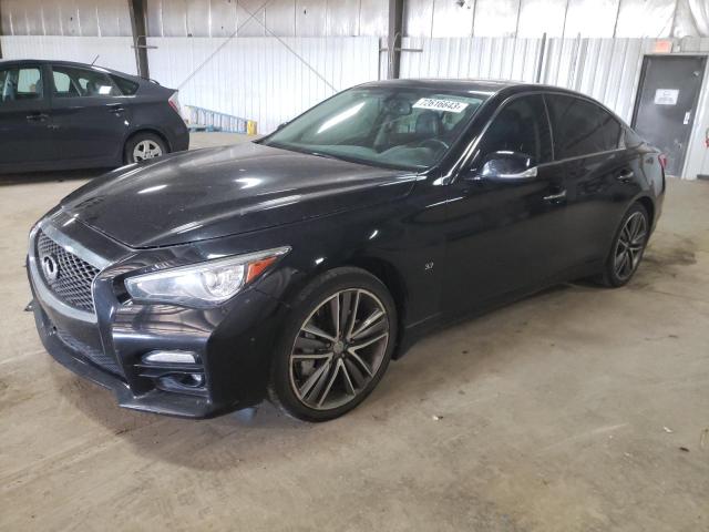 INFINITI Q50 BASE 2014 with VIN JN1BV7AR3EM708150 - Photo from auction