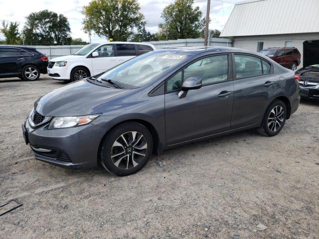HONDA CIVIC EX 2013 with VIN 19XFB2F80DE007301 - Photo from auction
