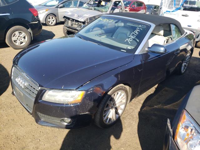 AUDI A5 PREMIUM 2010 with VIN WAULFAFH7AN011531 - Photo from auction