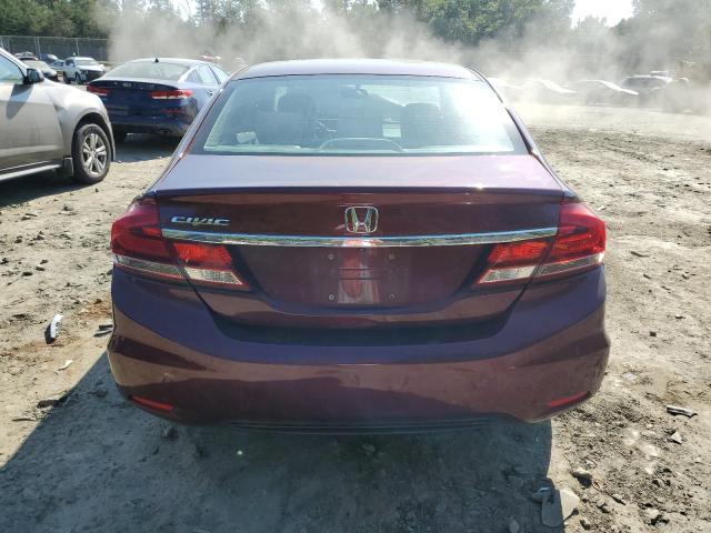 Photo 6 from auction – 2013 HONDA CIVIC EX with VIN 19XFB2F87DE065230