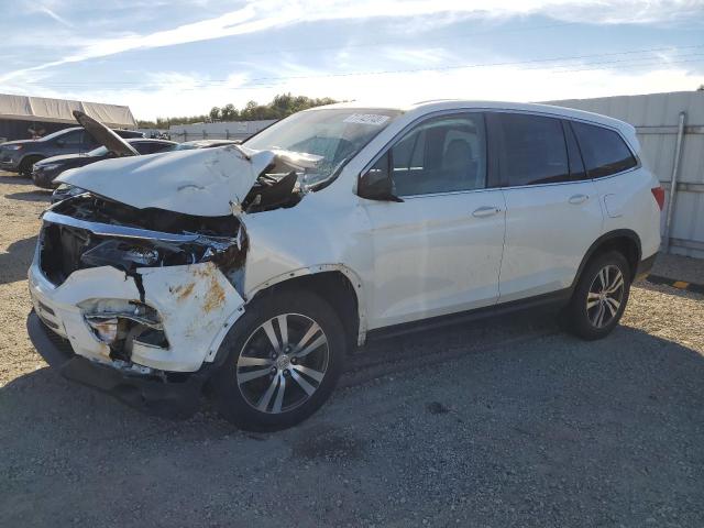 HONDA PILOT EX 2016 with VIN 5FNYF6H32GB057444 - Photo from auction