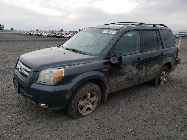 HONDA PILOT EX 2006 with VIN 2HKYF18566H556218 - Photo from auction