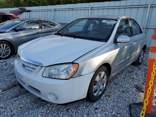KIA SPECTRA EX 2009 with VIN KNAFE221495657538 - Photo from auction