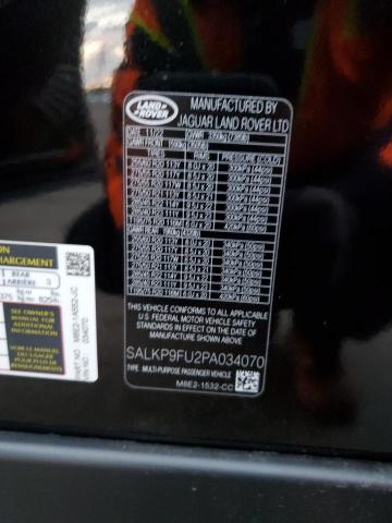 Photo 14 from auction – 2023 LAND ROVER RANGE ROVE with VIN SALKP9FU2PA034070
