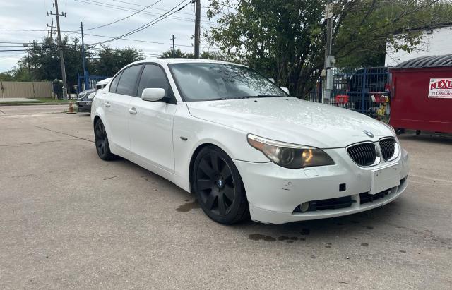 BMW 530 I 2007 with VIN WBANE73577CM46255 - Photo from auction