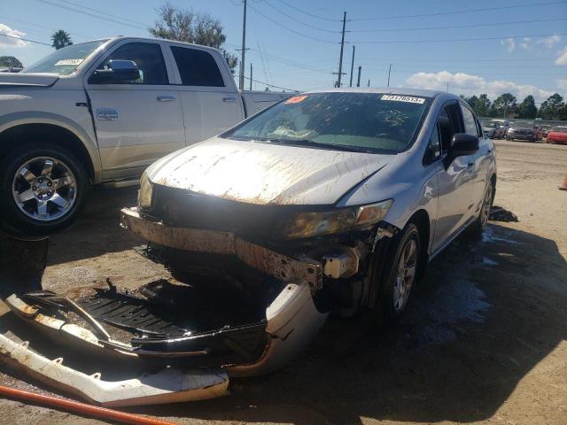 HONDA CIVIC LX 2014 with VIN 19XFB2F53EE004559 - Photo from auction