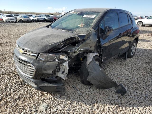 CHEVROLET TRAX LS 2017 with VIN 3GNCJKSB6HL287144 - Photo from auction