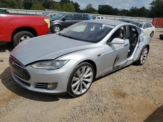 TESLA MODEL S 2014 with VIN 5YJSA1H1XEFP61412 - Photo from auction