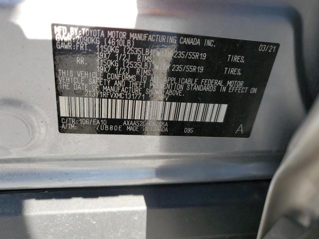 Photo 14 from auction – 2021 TOYOTA RAV4 LIMIT with VIN 2T3Y1RFVXMC131771